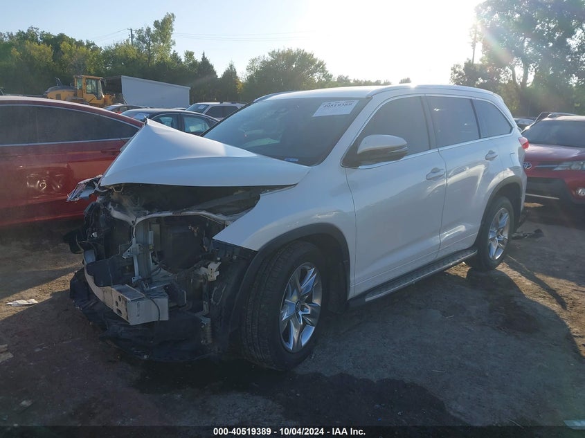VIN 5TDYZRFH1HS221979 2017 TOYOTA HIGHLANDER LIMITED