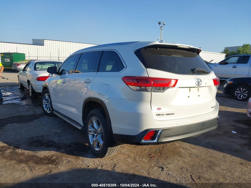 VIN 5TDYZRFH1HS221979 2017 TOYOTA HIGHLANDER LIMITED