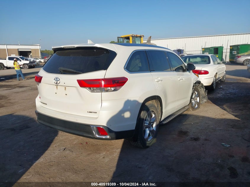 VIN 5TDYZRFH1HS221979 2017 TOYOTA HIGHLANDER LIMITED