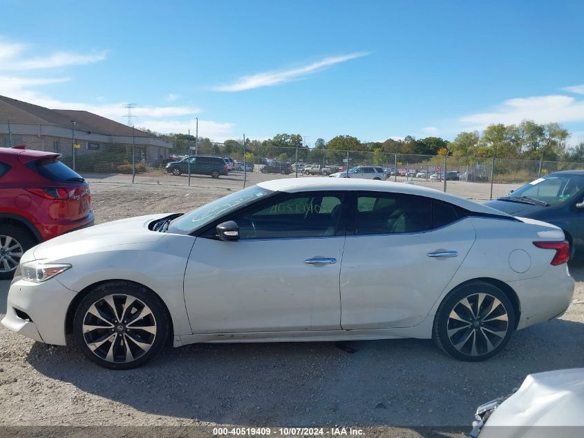 2016 Nissan Maxima 3.5 Sr VIN: 1N4AA6AP9GC448185 Lot: 40519409