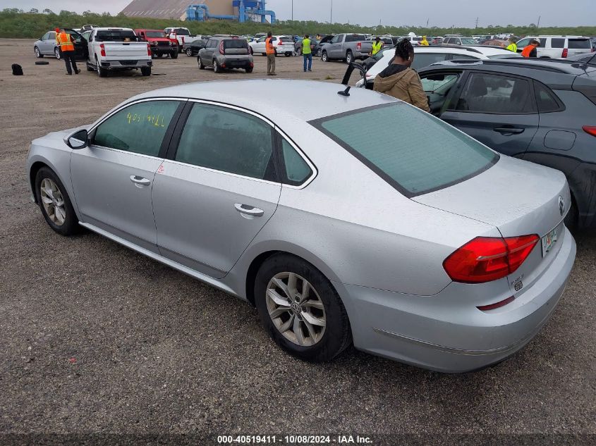 2016 VOLKSWAGEN PASSAT 1.8T S - 1VWAT7A38GC013842