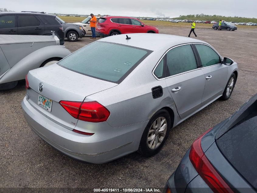 2016 VOLKSWAGEN PASSAT 1.8T S - 1VWAT7A38GC013842