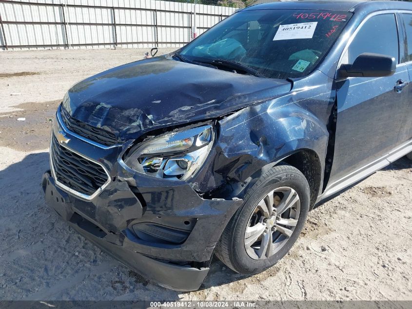 2GNALBEK6H1547749 2017 Chevrolet Equinox Ls