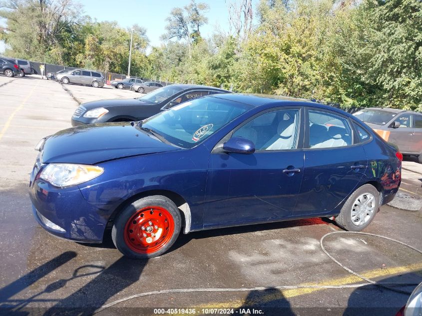 2009 Hyundai Elantra Gls VIN: KMHDU46D59U799413 Lot: 40519436