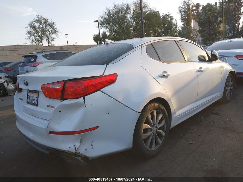 2015 Kia Optima Ex VIN: 5XXGN4A70FG352151 Lot: 40519437