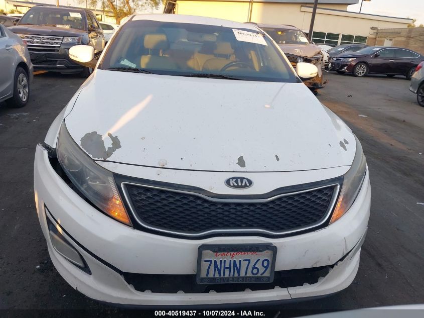 2015 Kia Optima Ex VIN: 5XXGN4A70FG352151 Lot: 40519437