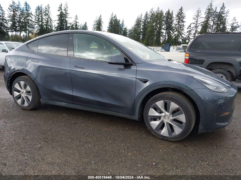 2021 Tesla Model Y Standard Range Rear-Wheel Drive VIN: 5YJYGDED0MF106148 Lot: 40519448