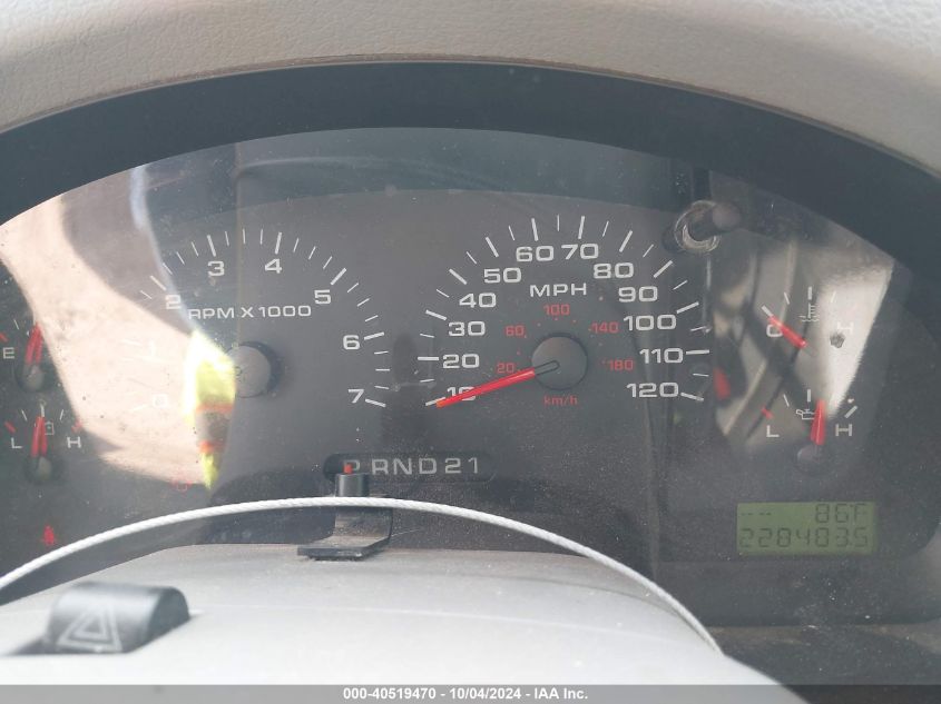 2004 Ford F-150 Lariat/Xl/Xlt VIN: 1FTPX12534NB51433 Lot: 40519470