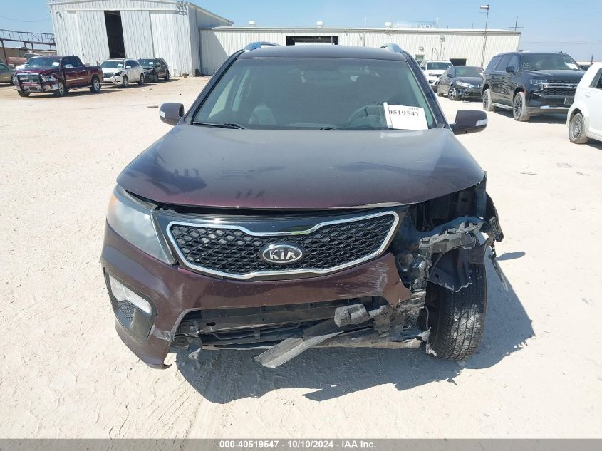 5XYKW4A2XDG393164 2013 Kia Sorento Sx