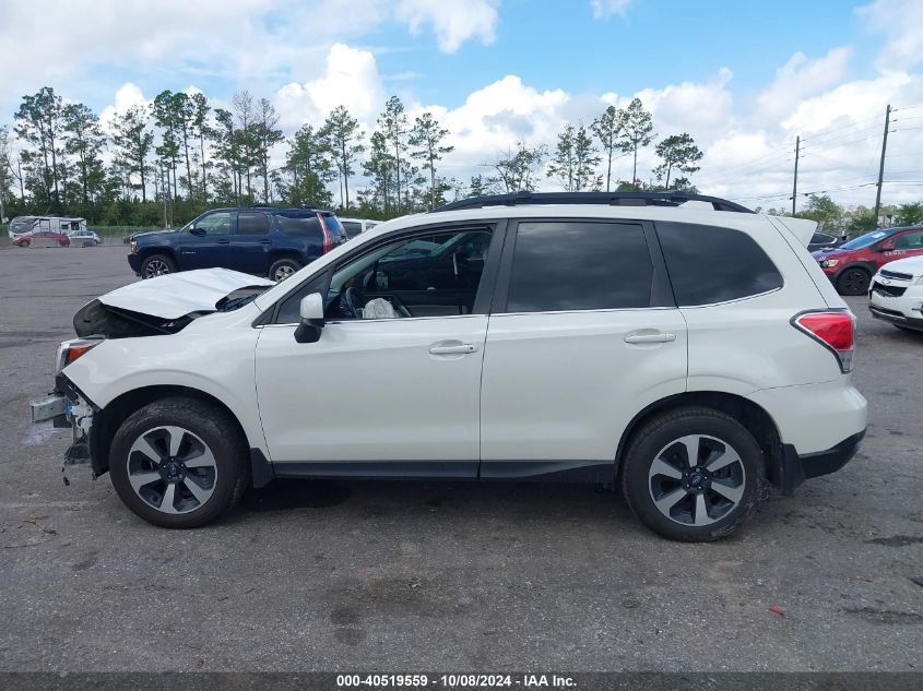 2018 Subaru Forester 2.5I Limited VIN: JF2SJAJC3JH431909 Lot: 40519559