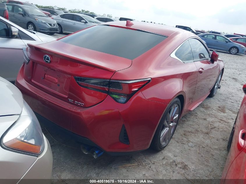 VIN JTHAA5BC0M5011187 2021 Lexus RC, 300 no.4