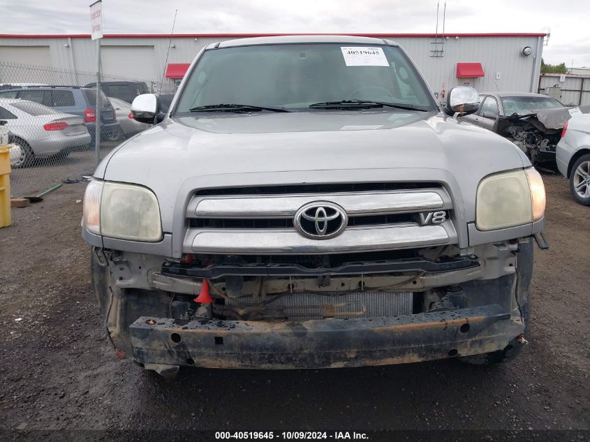 2006 Toyota Tundra Sr5 V8 VIN: 5TBBT44116S480591 Lot: 40519645