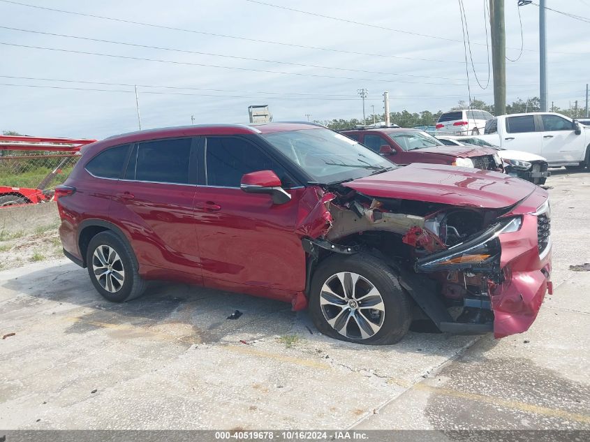 2023 Toyota Highlander Xle VIN: 5TDKDRAH9PS014458 Lot: 40519678