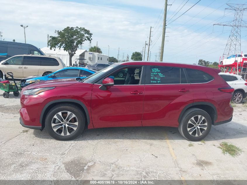 2023 Toyota Highlander Xle VIN: 5TDKDRAH9PS014458 Lot: 40519678