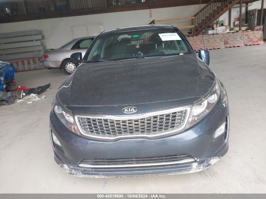 2014 Kia Optima Hybrid Lx VIN: KNAGM4AD7E5070582 Lot: 40519690