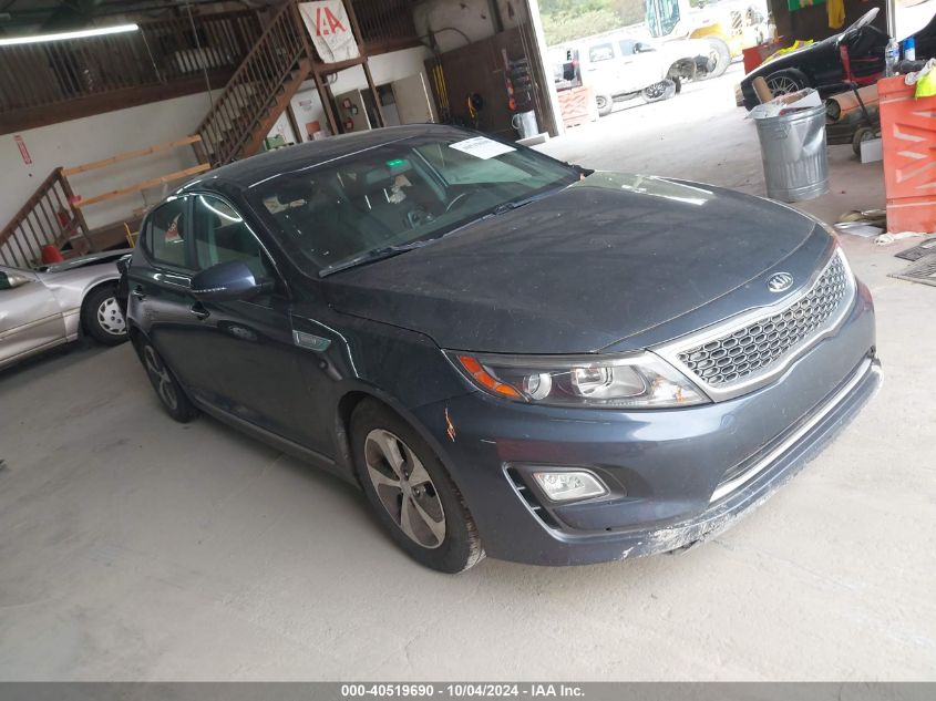 KNAGM4AD7E5070582 2014 Kia Optima Hybrid Lx