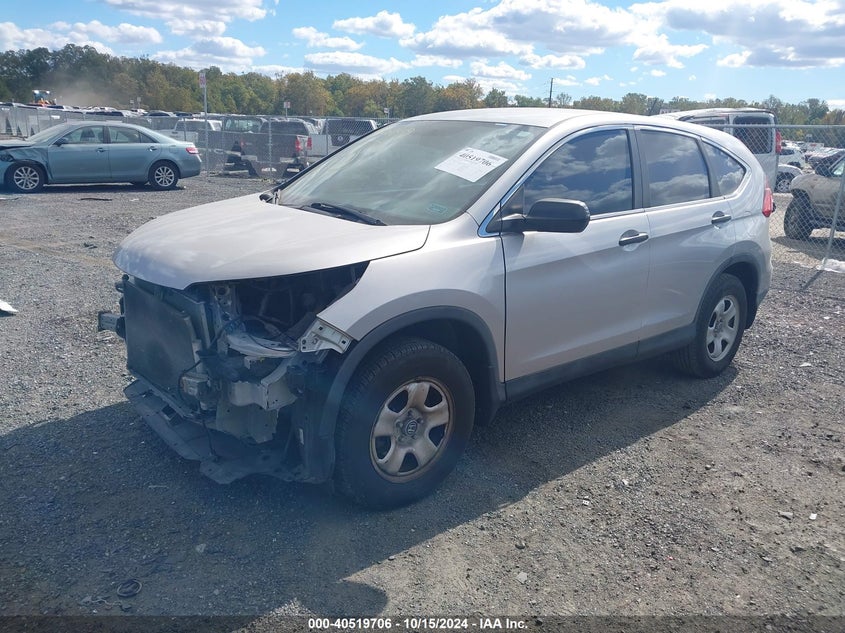 2015 HONDA CR-V LX - 5J6RM4H32FL070831