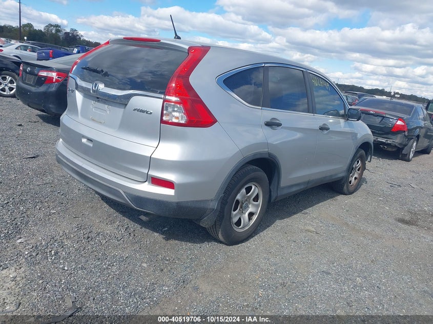 2015 HONDA CR-V LX - 5J6RM4H32FL070831