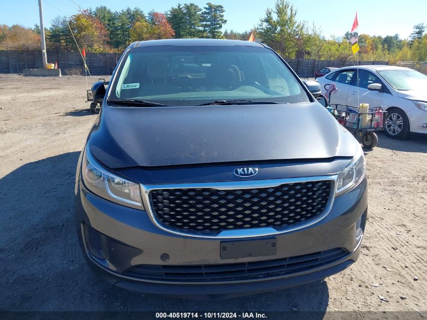 KNDMB5C1XJ6394859 2018 Kia Sedona Lx