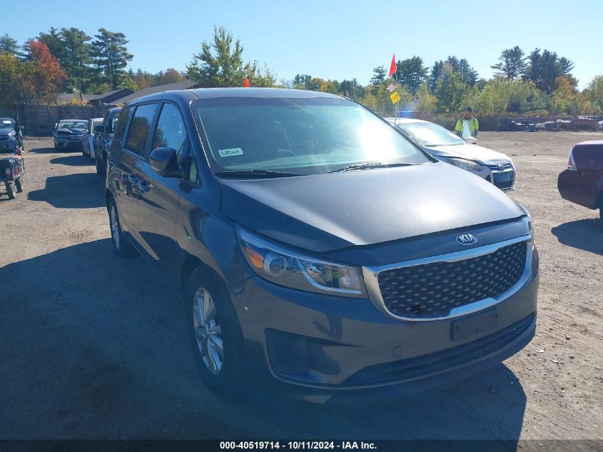 KNDMB5C1XJ6394859 2018 Kia Sedona Lx