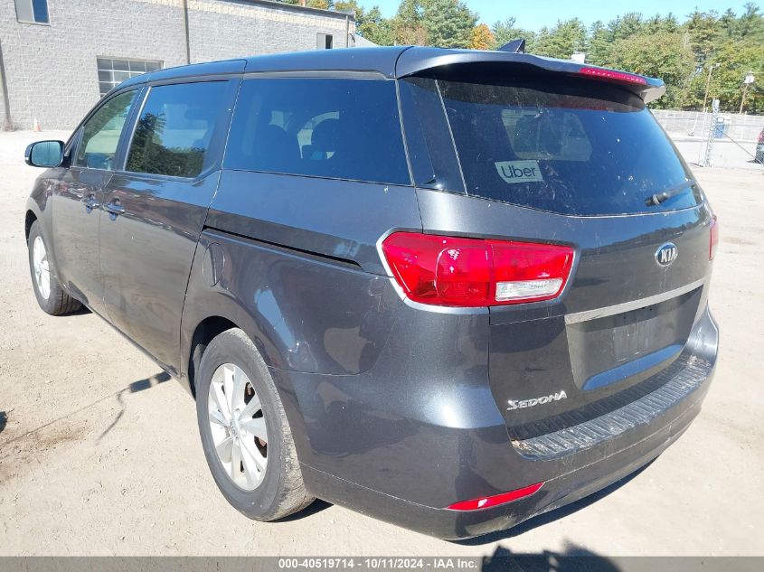 KNDMB5C1XJ6394859 2018 Kia Sedona Lx