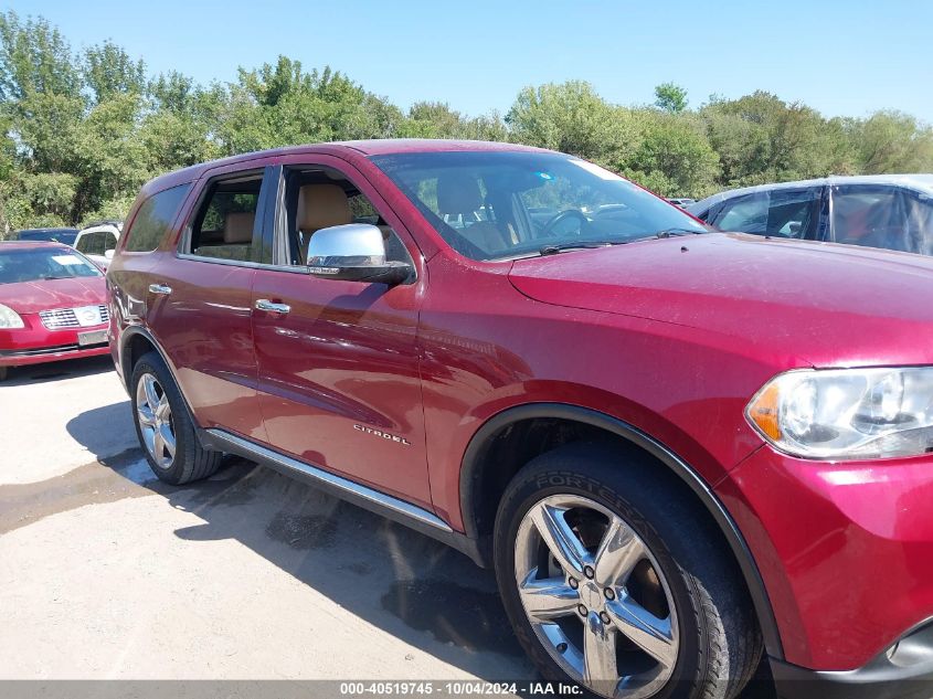 1C4SDJET4DC597406 2013 Dodge Durango Citadel