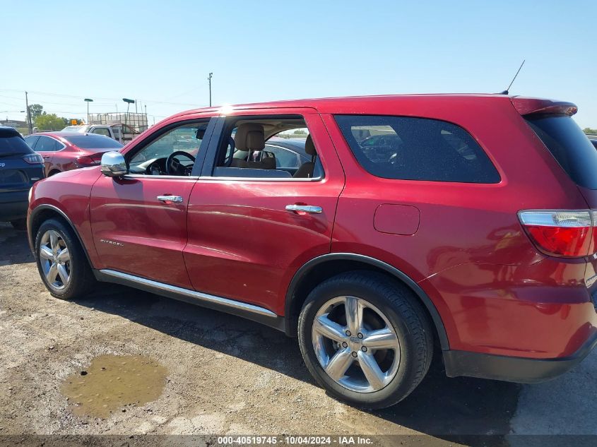 2013 Dodge Durango Citadel VIN: 1C4SDJET4DC597406 Lot: 40519745