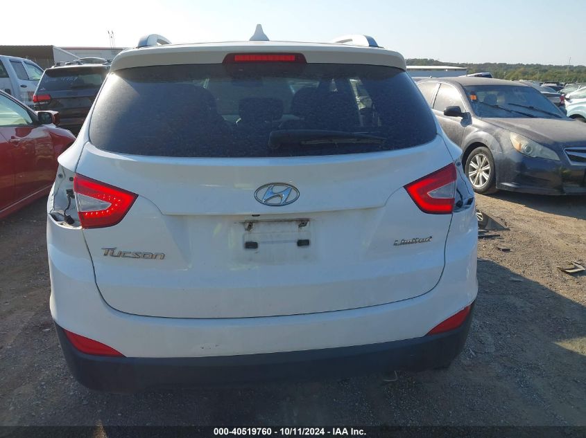 2015 Hyundai Tucson Limited VIN: KM8JU3AG3FU117185 Lot: 40519760