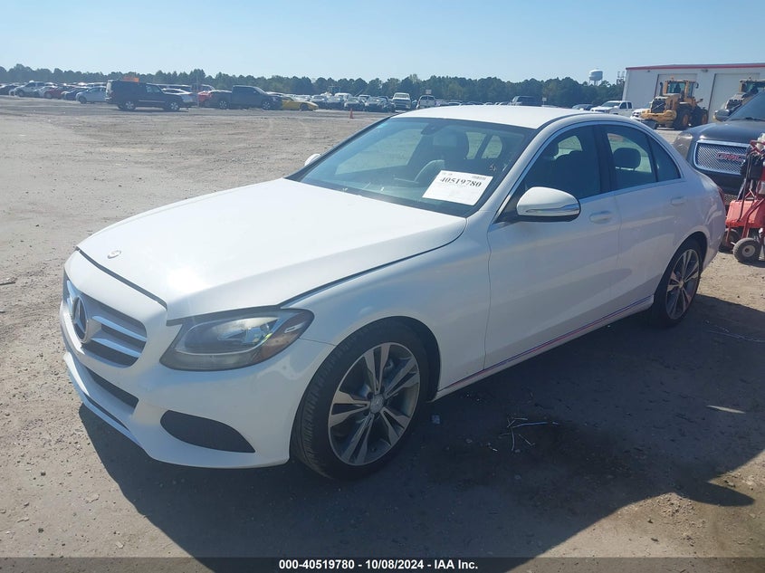2015 MERCEDES-BENZ C 300 LUXURY/SPORT - 55SWF4JB1FU076156