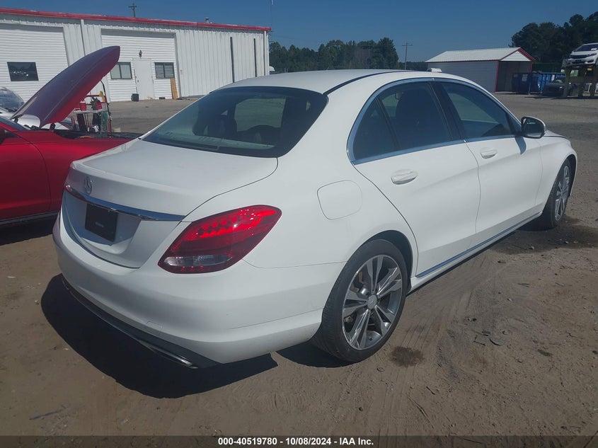2015 MERCEDES-BENZ C 300 LUXURY/SPORT - 55SWF4JB1FU076156