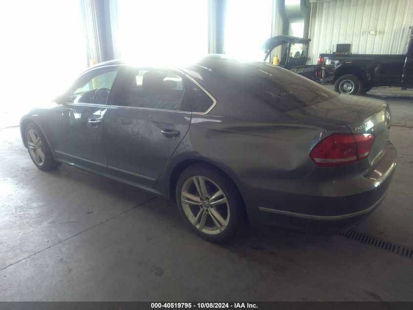 2014 Volkswagen Passat 2.0L Tdi Sel Premium VIN: 1VWCN7A33EC106946 Lot: 40519795