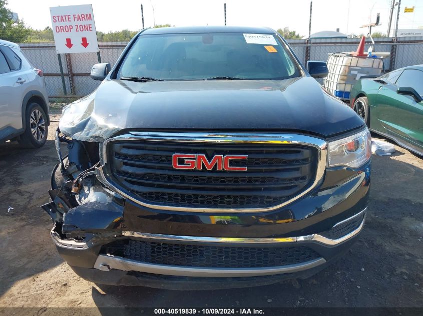 1GKKNKLA2KZ106592 2019 GMC Acadia Sle-1