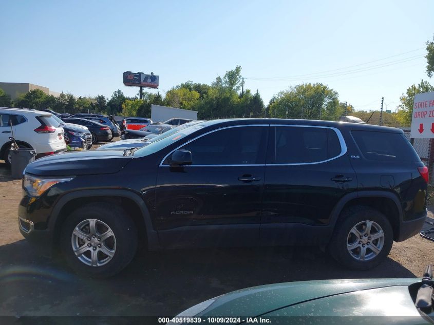 1GKKNKLA2KZ106592 2019 GMC Acadia Sle-1