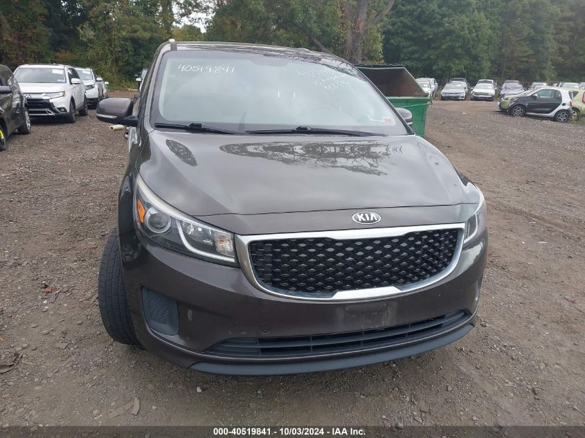 KNDMB5C18F6043326 2015 Kia Sedona Lx