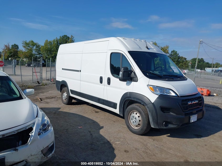 VIN 3C6LRVDG0PE605863 2023 RAM PROMASTER 2500 HIGH ROOF 159 WB
