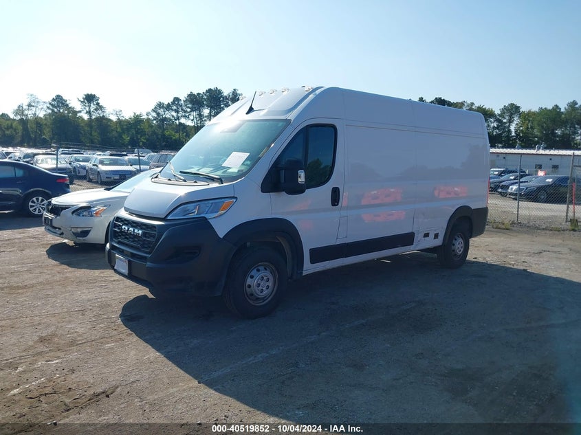 VIN 3C6LRVDG0PE605863 2023 RAM PROMASTER 2500 HIGH ROOF 159 WB