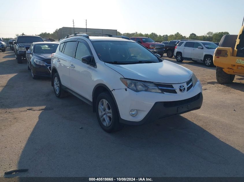 VIN JTMZFREV4DD003884 2013 Toyota RAV4, LE no.1