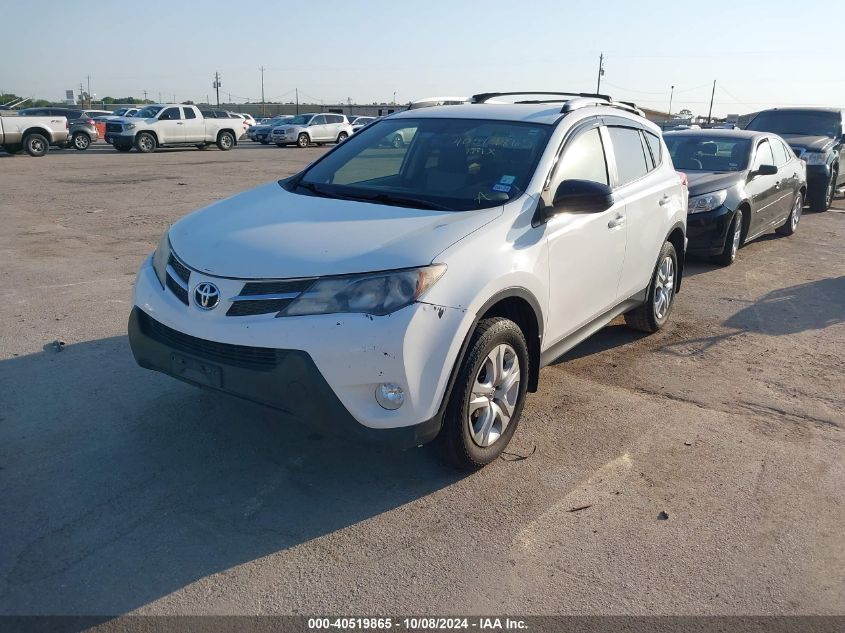 VIN JTMZFREV4DD003884 2013 Toyota RAV4, LE no.2