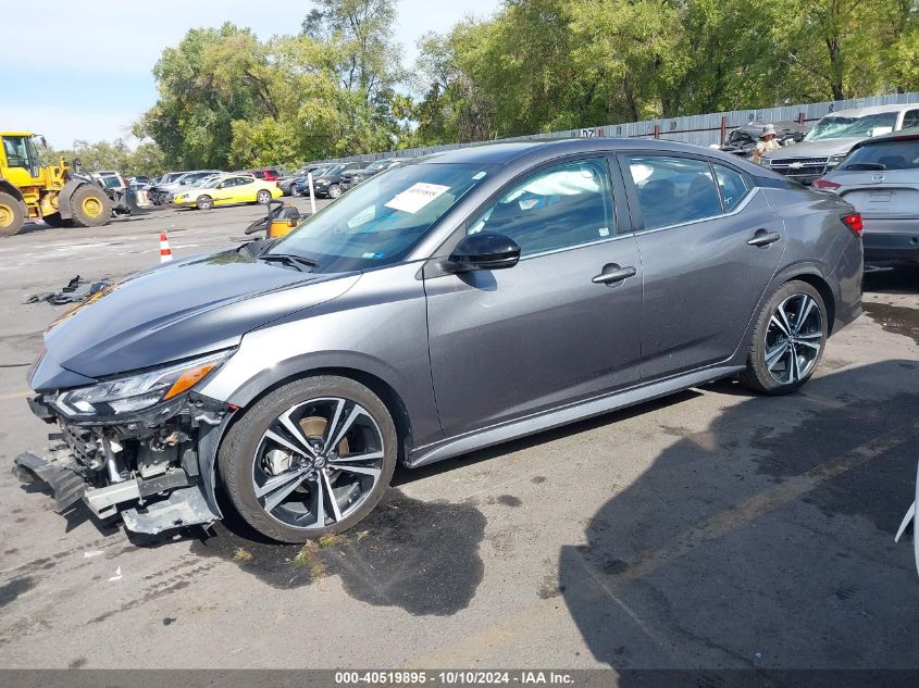 2021 Nissan Sentra Sr Xtronic Cvt VIN: 3N1AB8DVXMY276719 Lot: 40519895