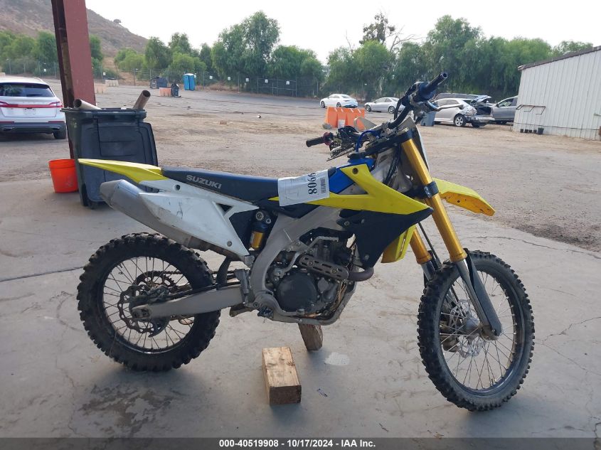 2019 Suzuki Rm-Z450 VIN: JS1DZ11C6K2100529 Lot: 40519908