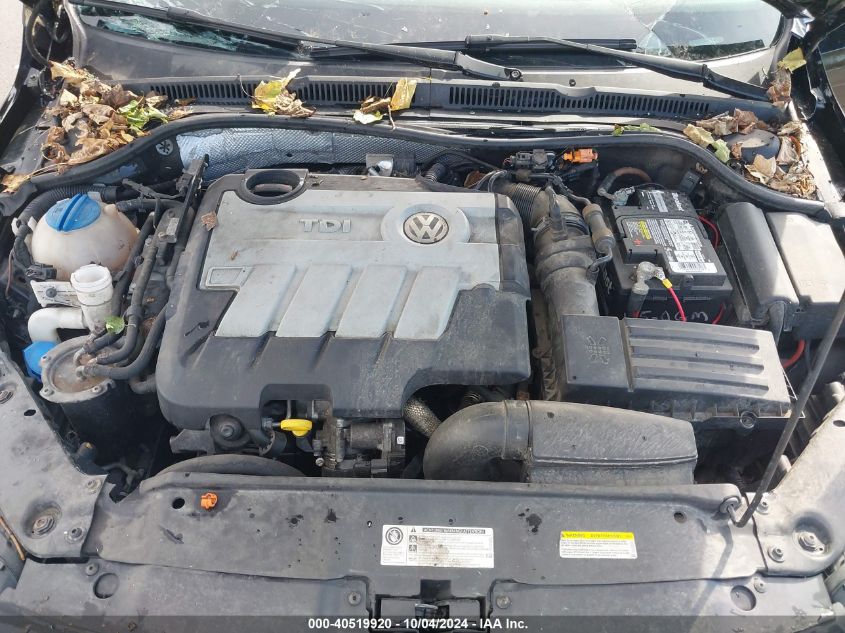 3VWLL7AJ4DM297407 2013 Volkswagen Jetta 2.0L Tdi