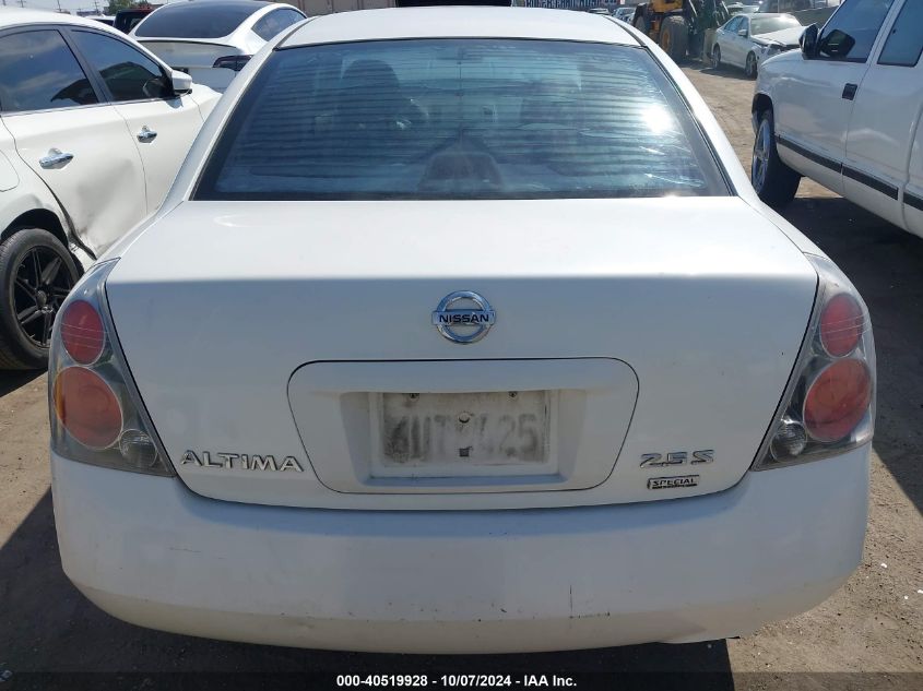 1N4AL11D76N439264 2006 Nissan Altima 2.5 S