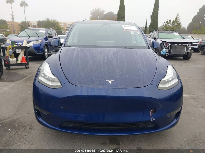 2022 Tesla Model Y Long Range Dual Motor All-Wheel Drive VIN: 7SAYGDEE5NF459045 Lot: 40519935