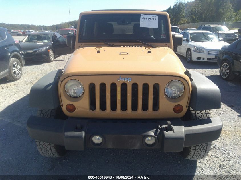 2013 Jeep Wrangler Unlimited Sport VIN: 1C4BJWDG7DL701381 Lot: 40519948