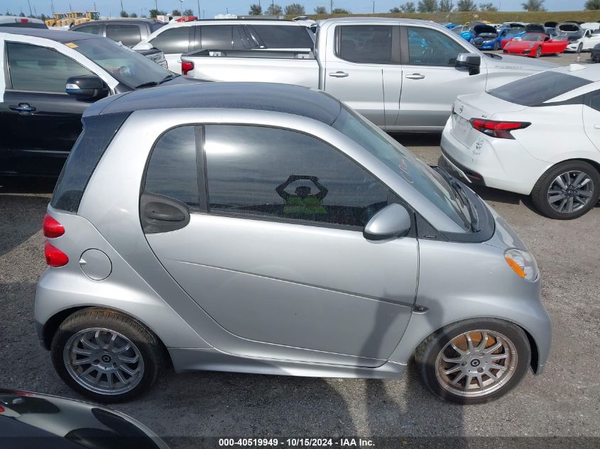 2013 Smart Fortwo Passion/Pure VIN: WMEEJ3BAXDK631473 Lot: 40519949