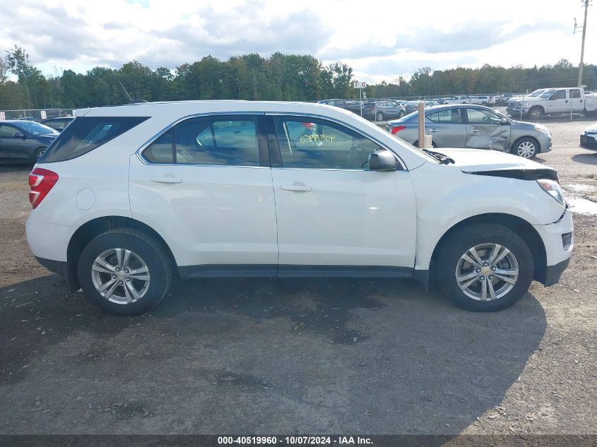 2GNALBEK9H1526071 2017 Chevrolet Equinox Ls