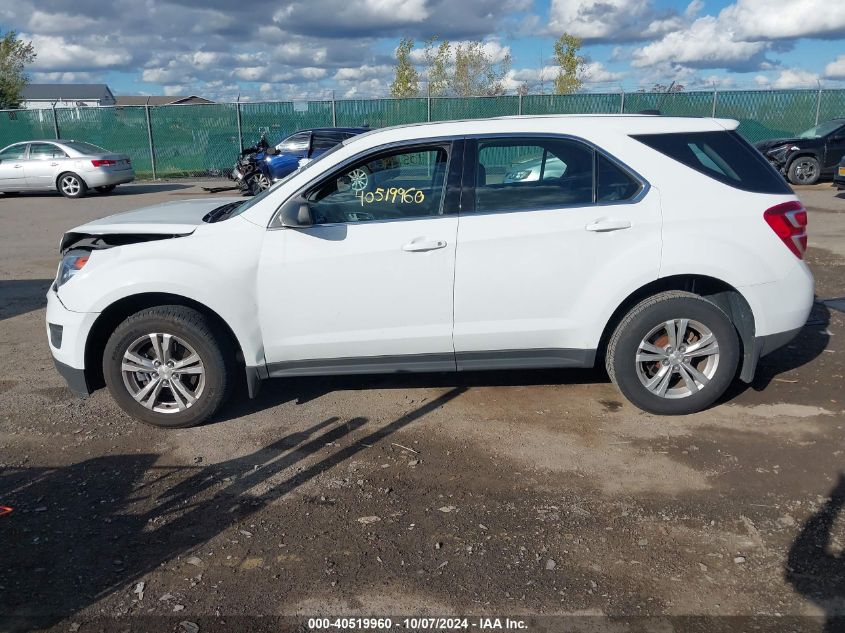 2GNALBEK9H1526071 2017 Chevrolet Equinox Ls