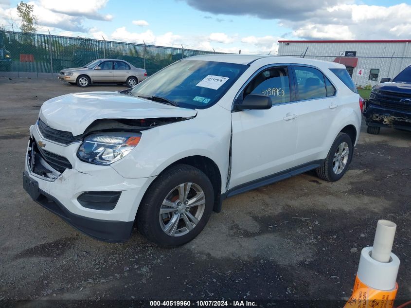 2GNALBEK9H1526071 2017 CHEVROLET EQUINOX - Image 2