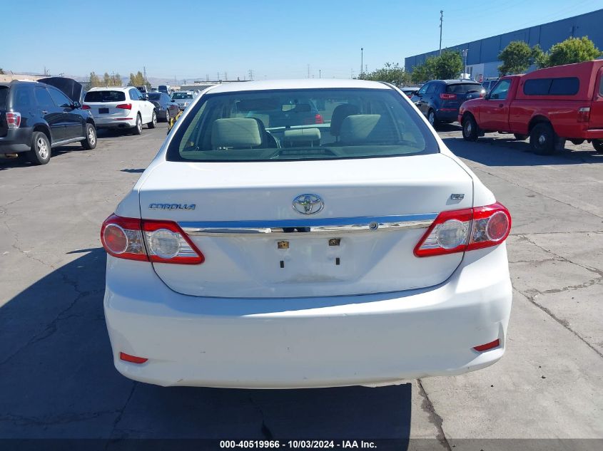 2011 Toyota Corolla Le VIN: JTDBU4EE1B9165191 Lot: 40519966