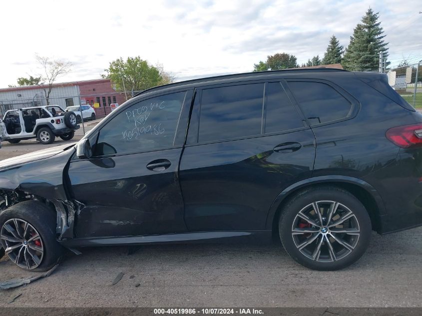 2022 BMW X5 xDrive40I VIN: 5UXCR6C08N9M89296 Lot: 40519986